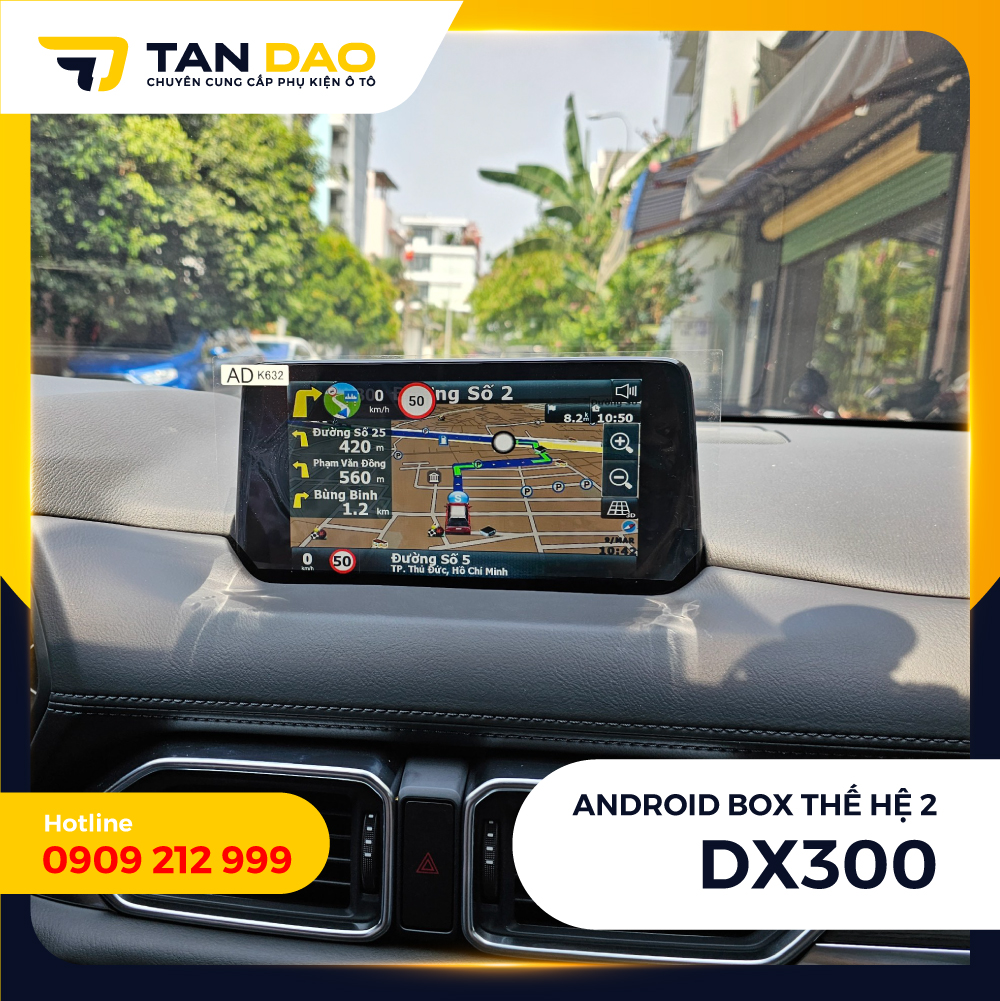 Bản Đồ Báo Tốc Độ DX300 Thế Hệ 2