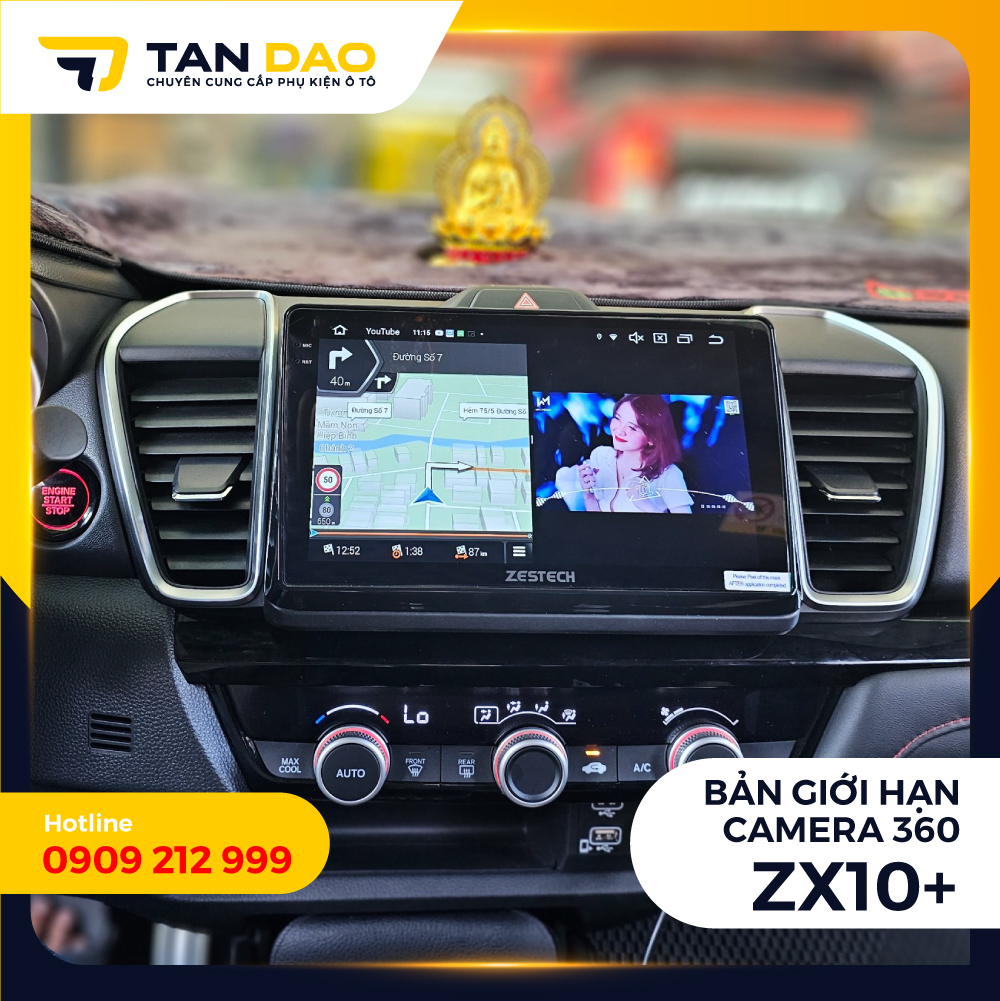 Chia Đôi Màn Hình Zestech ZX10+ Giới Hạn