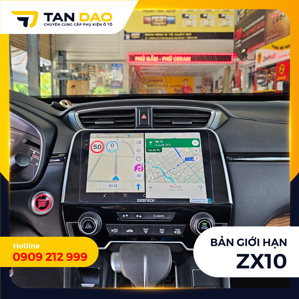 Zestech ZX10 Giới Hạn Chia Đôi Màn Hình