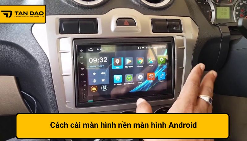 Cách cài màn hình nền màn hình Android