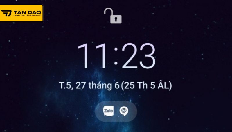 hiển thị lịch âm trên màn hình khóa Android