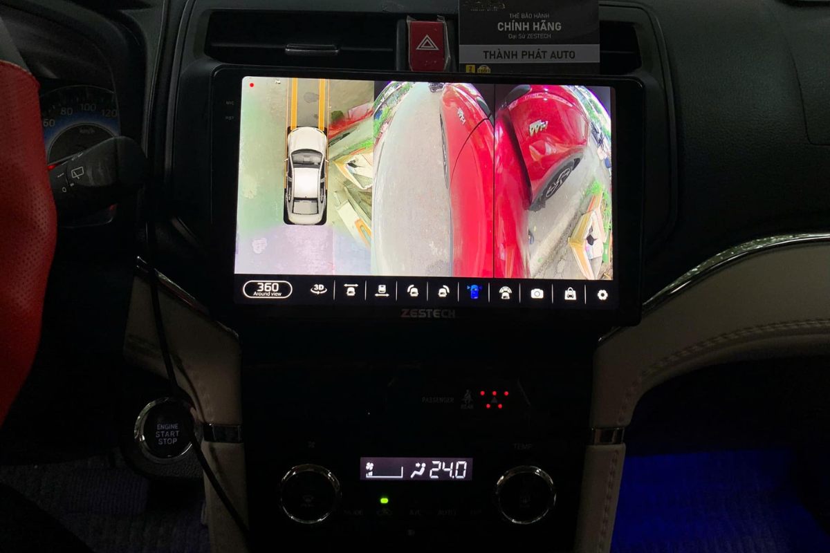 Độ Màn Hình Android Zestech Cho Ô Tô Tại Thủ Đức