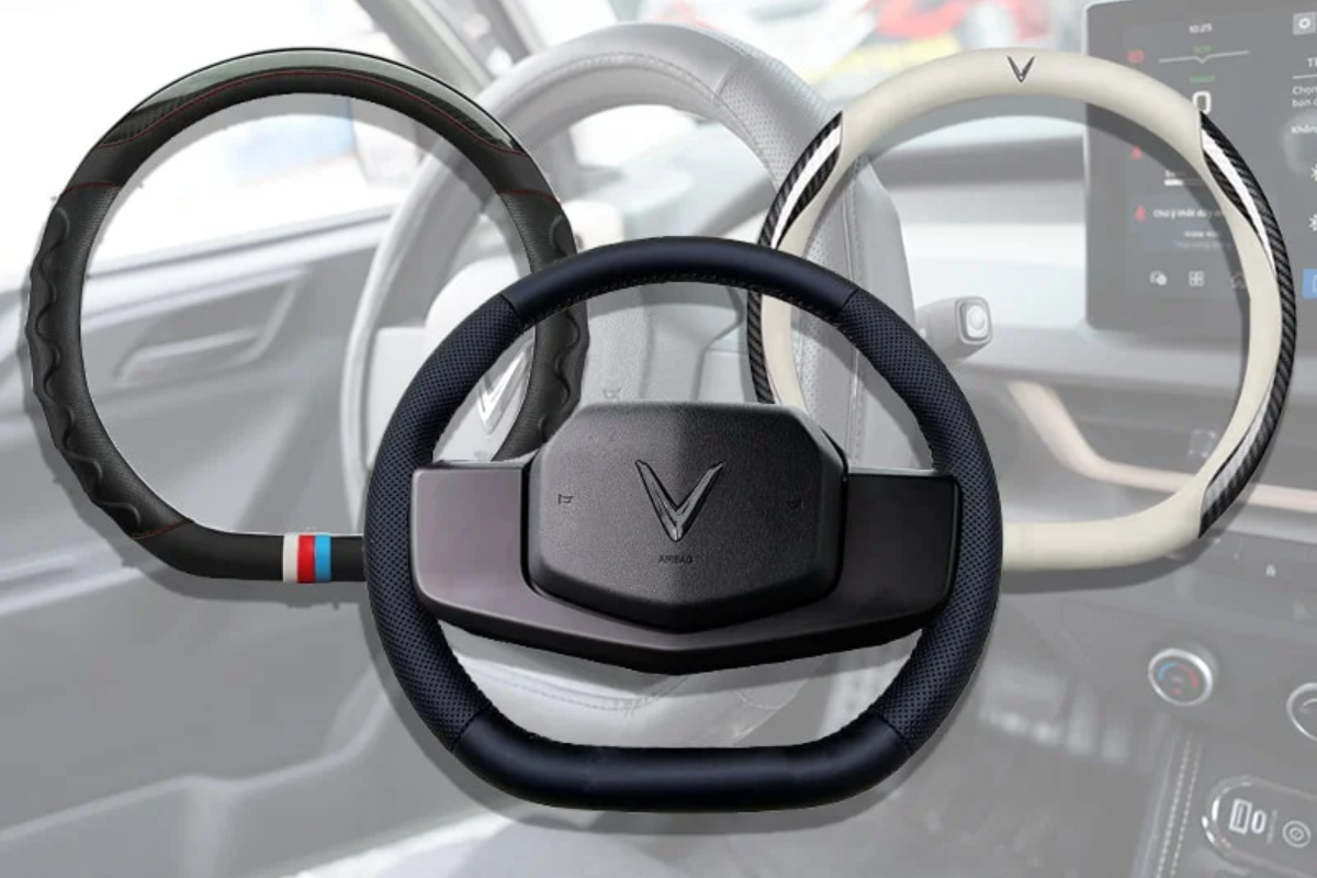 Bọc Da Vô Lăng Cho VinFast VF3 Tận Nơi