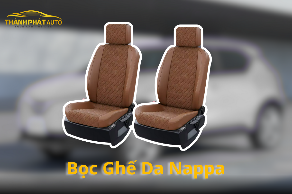 Bọc Ghế Da Nappa Cho VinFast Herio Green Tận Nơi