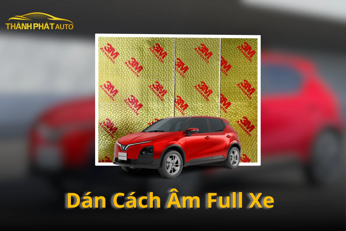Dán Cách Âm Full Xe VinFast Herio Green Tận Nơi