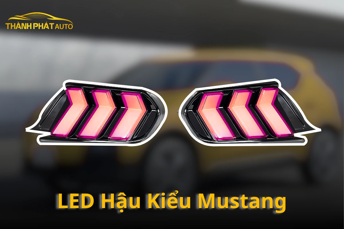 Độ Đèn LED Hậu Kiểu Mustang Cho VinFast Herio Green