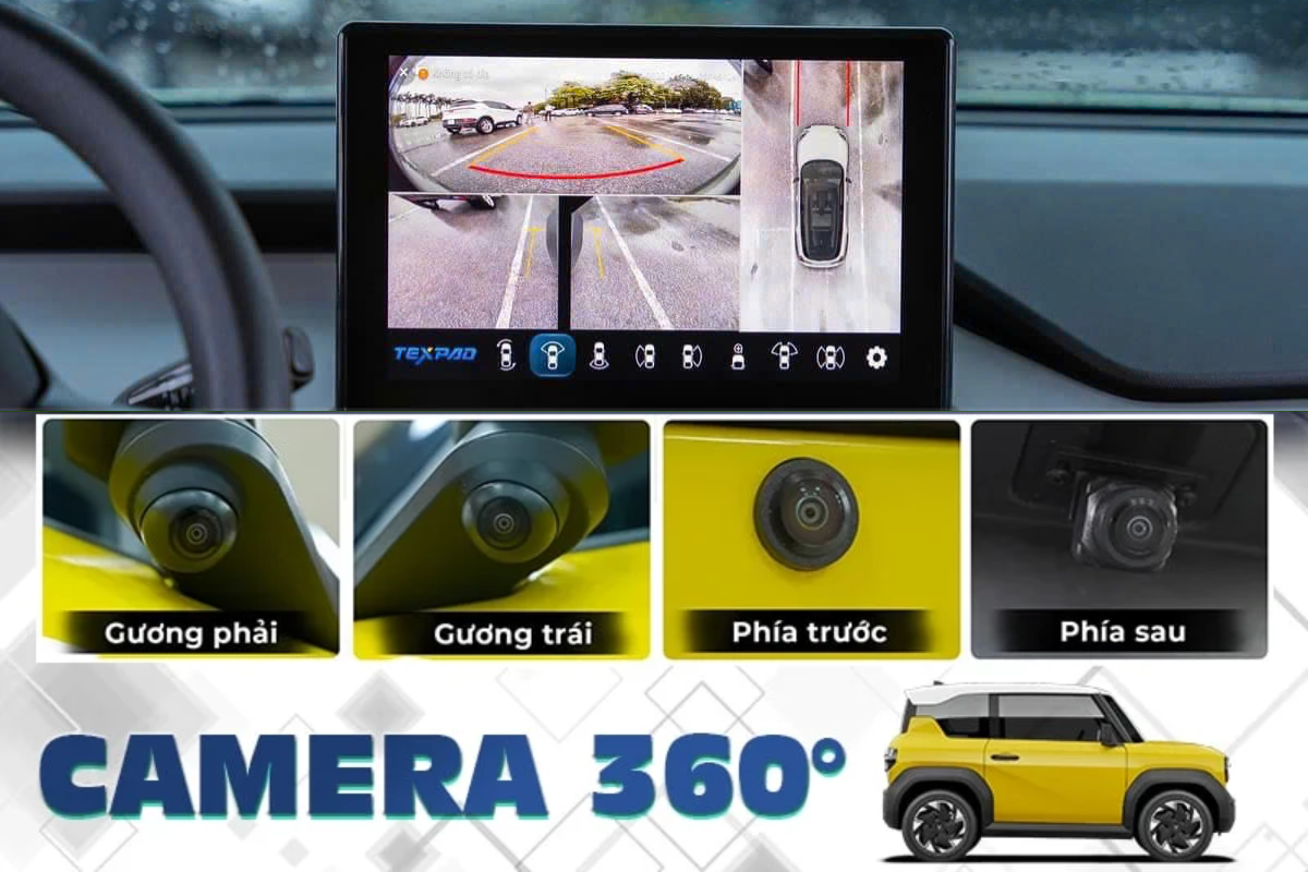 Lắp Camera 360 Độ Và Apple CarPlay Cho VinFast VF3