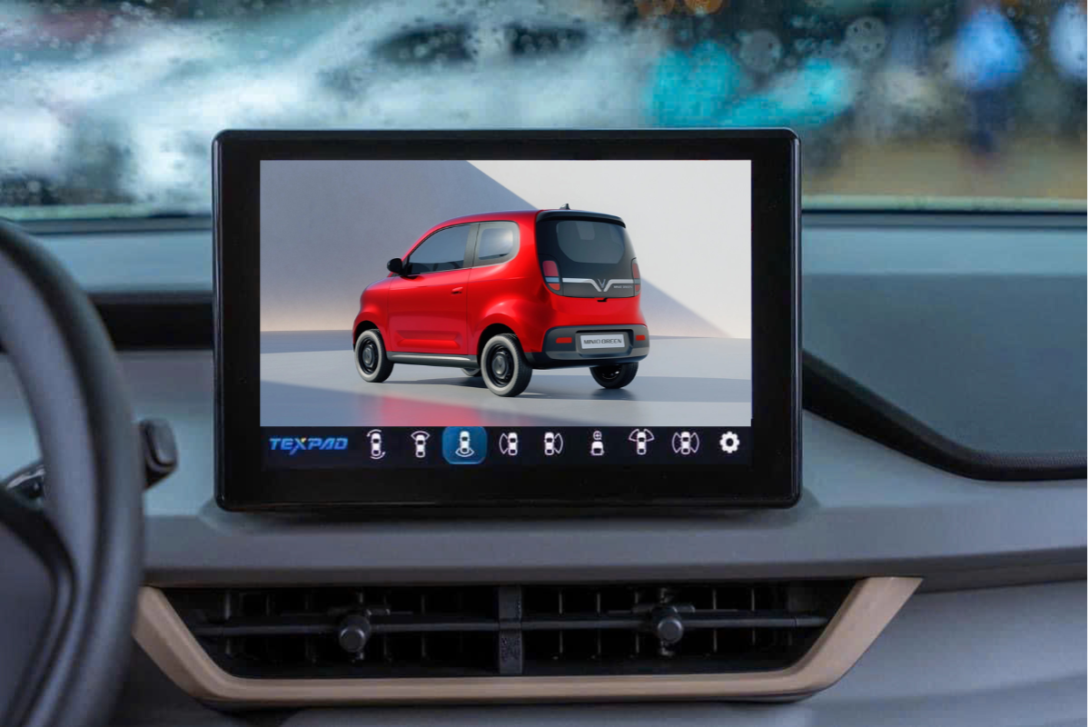 Lắp Camera 360 Độ Và Apple CarPlay Cho VinFast Minio Green