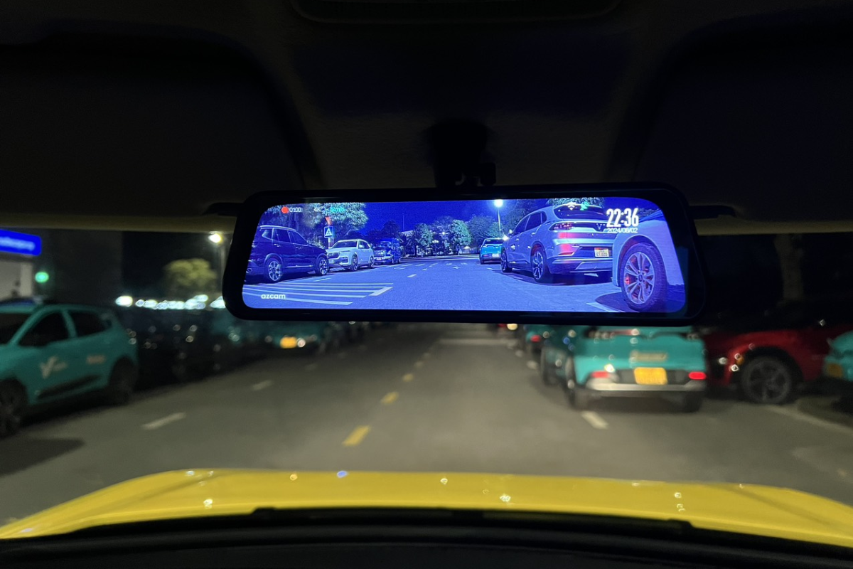 Lắp Camera Hành Trình Azcam G1 Cho VinFast VF3 Tận Nơi
