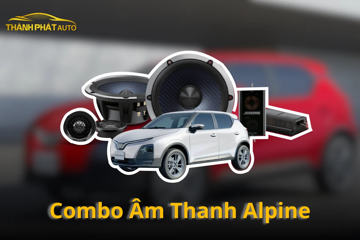Lắp Combo Âm Thanh Alpine Cho Xe VinFast Herio Green