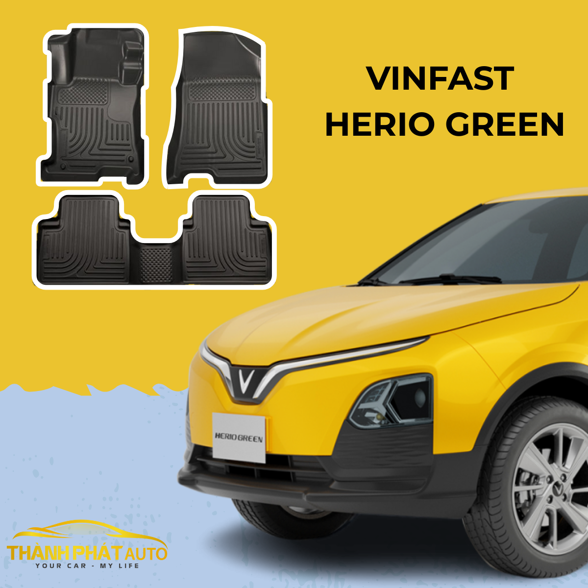Lắp Đặt Sàn Ô Tô VinFast Herio Green
