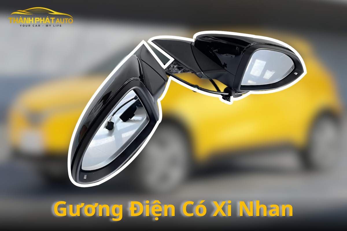 Lắp Gương Điện Có Xi Nhan Cho Xe VinFast Herio Green