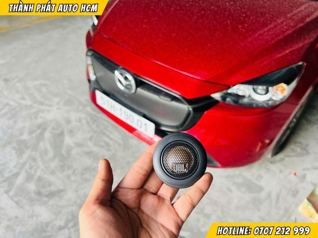 Lắp Loa Treble JBL Cho Mazda 2