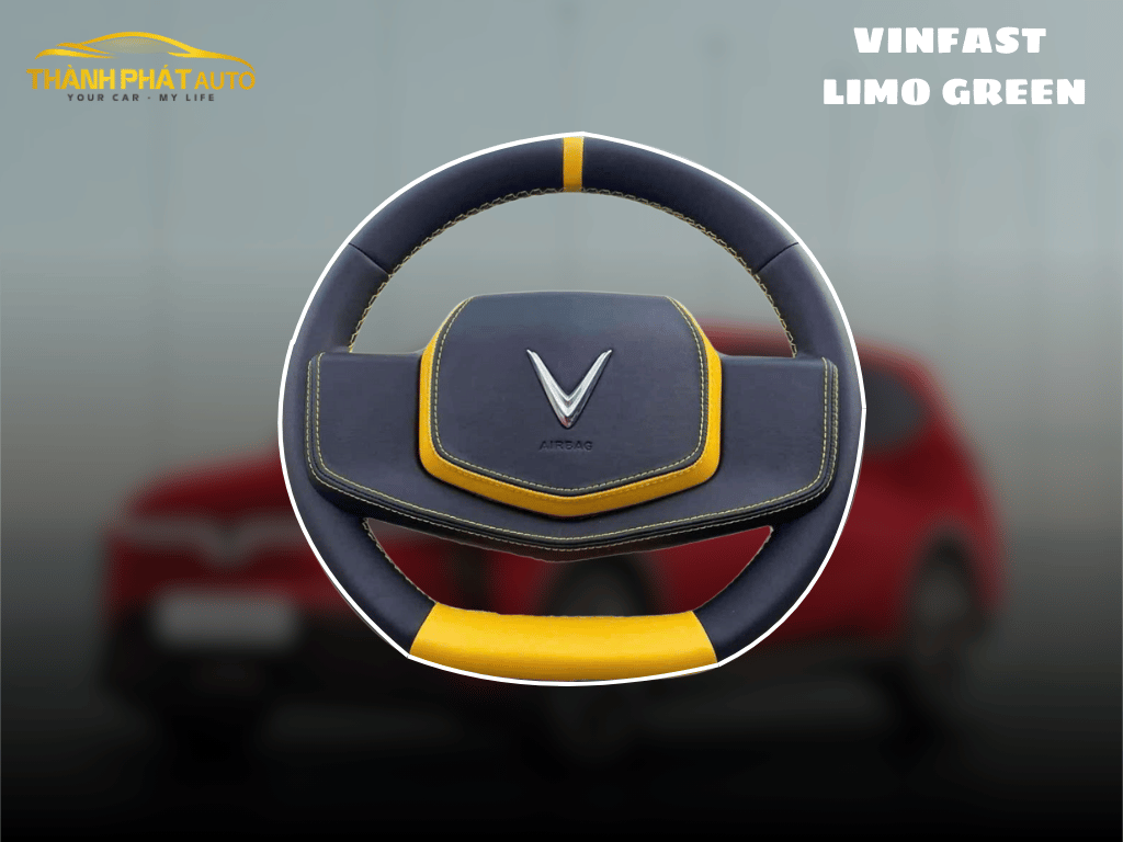 Bọc Da Vô Lăng Xe VinFast Limo Green Tại TP.HCM
