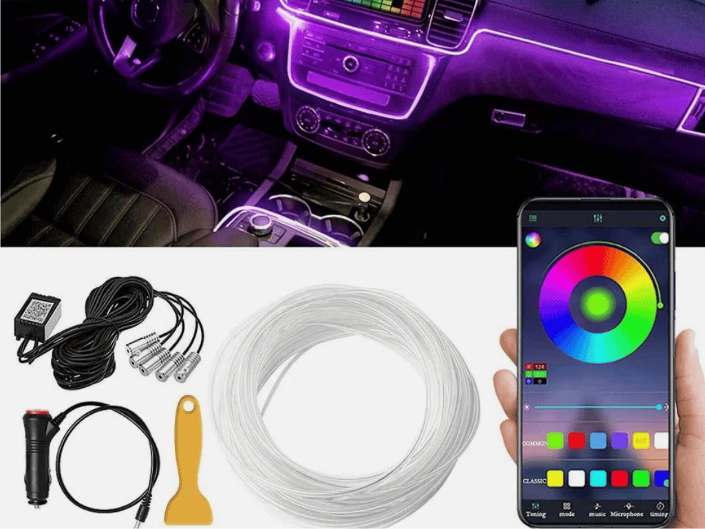 Độ LED Nội Thất Cho VinFast Limo Green Tận Nơi