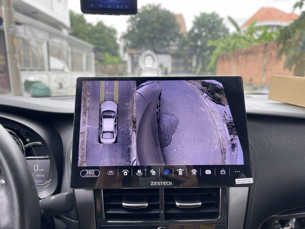 Lắp Camera 360 Độ Cho VinFast Limo Green