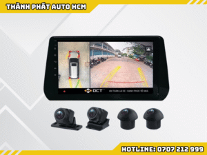 Lắp Camera Ô Tô 360 Độ DCT Tại Quận Gò Vấp Tận Nơi