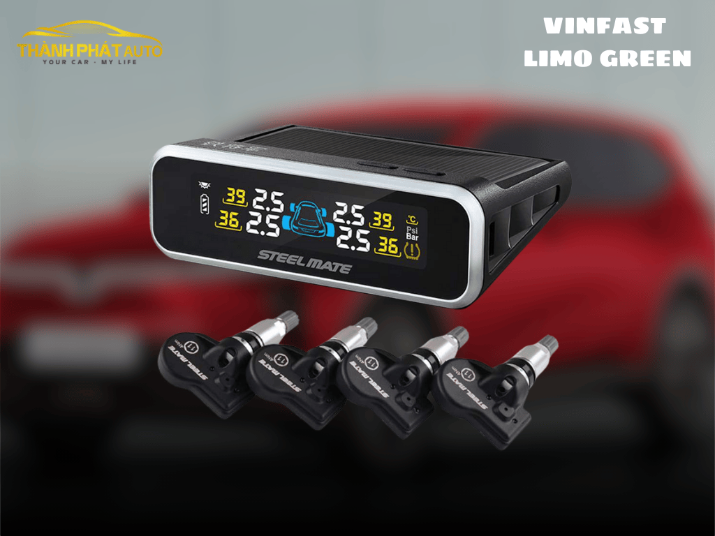 Lắp Đặt Cảm Biến Áp Suất Lốp Cho VinFast Limo Green