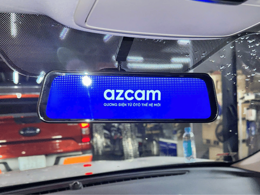 Lắp Đặt Camera Hành Trình Azcam G1 Cho VinFast Limo Green