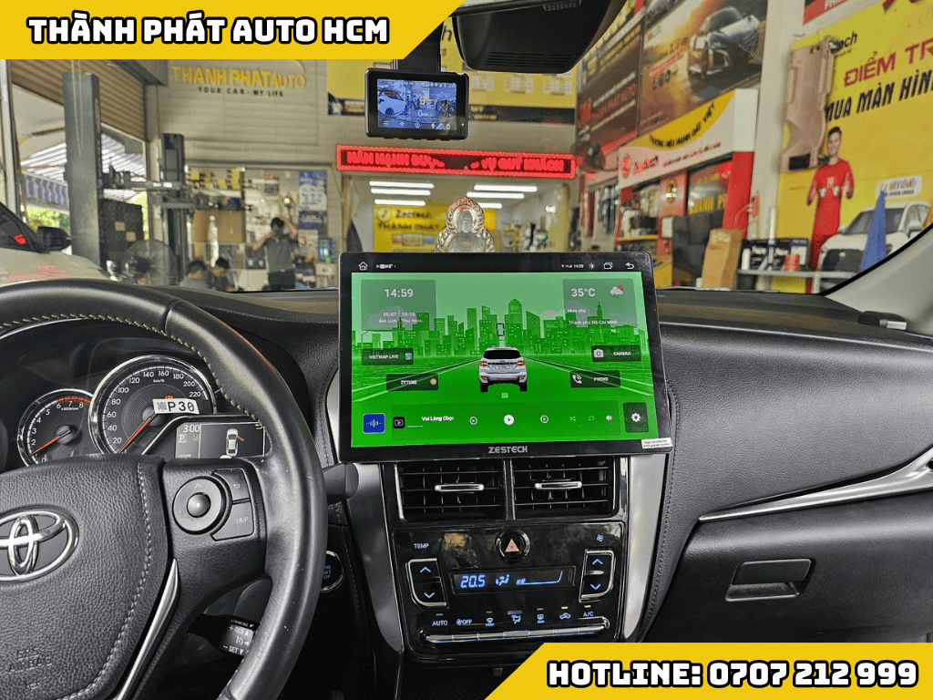 Lắp Màn Hình Android Zestech Ô Tô Tại Gò Vấp