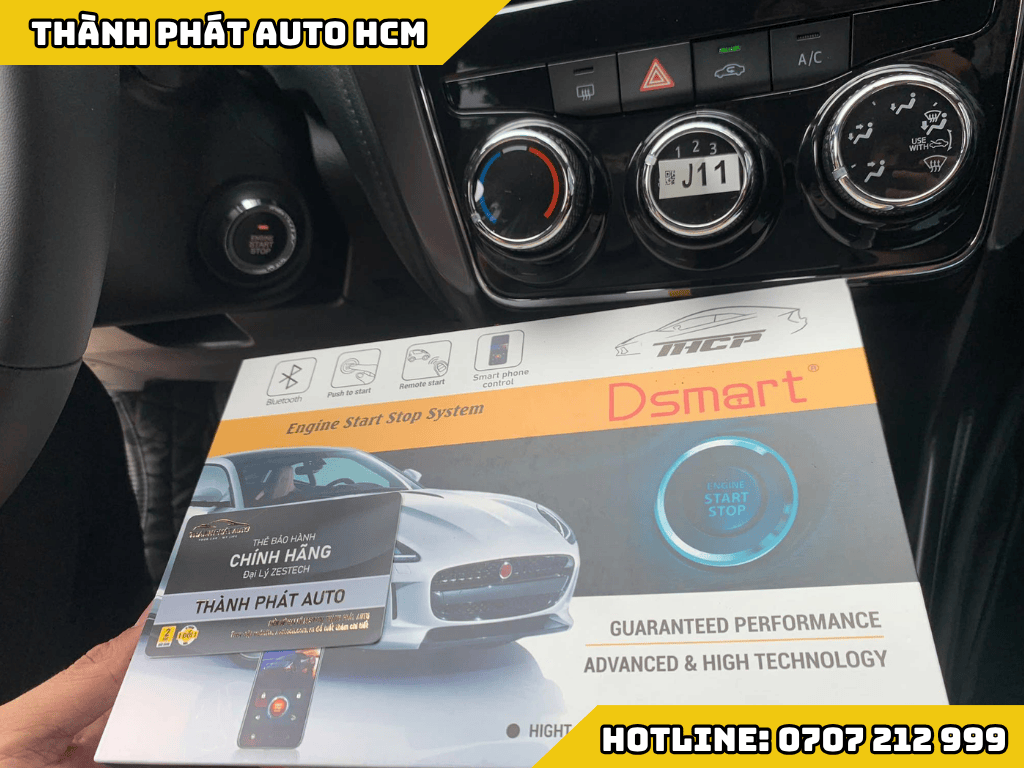 Lắp Smartkey Start/Stop Ô Tô Tại Quận Gò Vấp