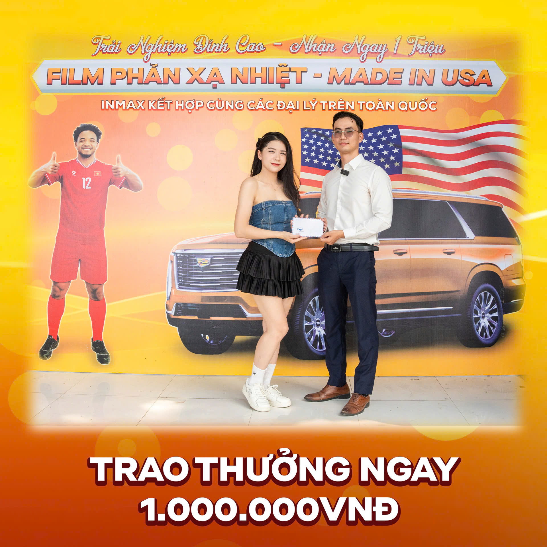 Trải Nghiệm Film Phản Xạ Nhiệt INMAX – Nhận Ngay 1 Triệu Đồng