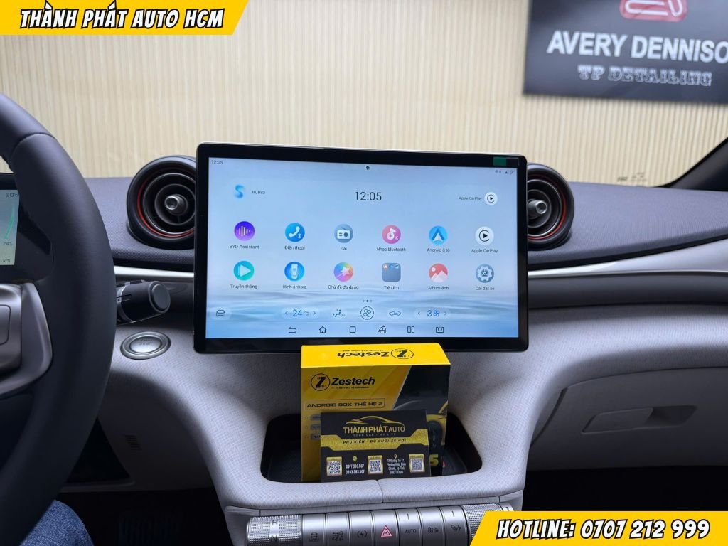 Lắp đặt android box ô tô quận 2