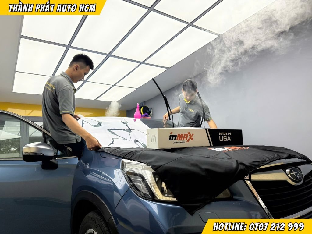 dán phim cách nhiệt ô tô ở Quận 10