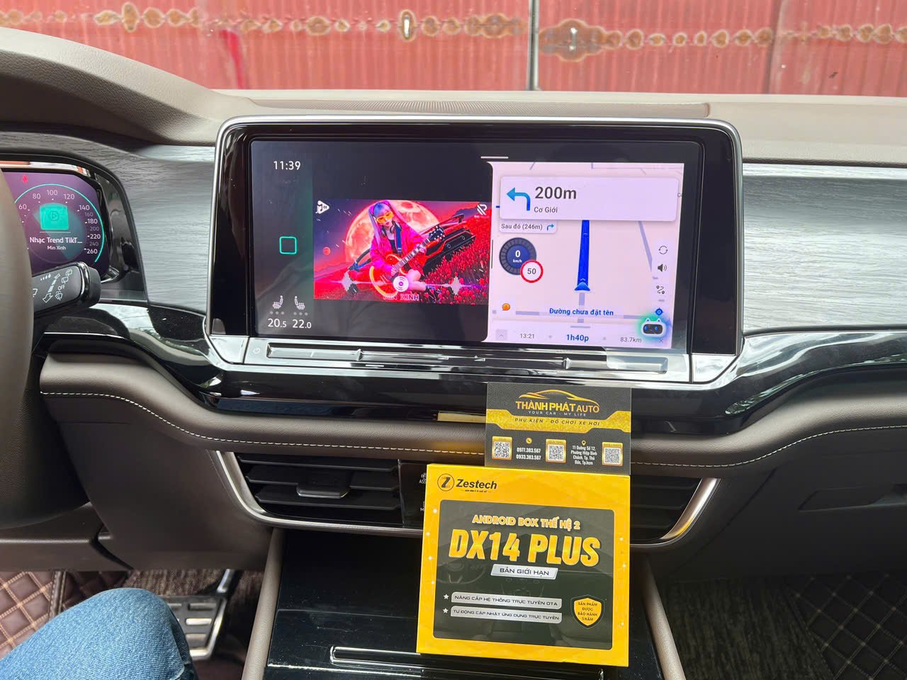 Android Box Vinfast Limo Green