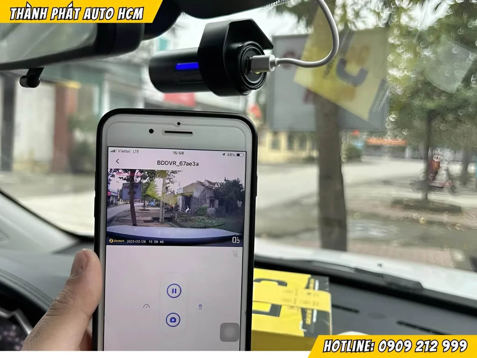 Camera hành trình tích hợp WiFi