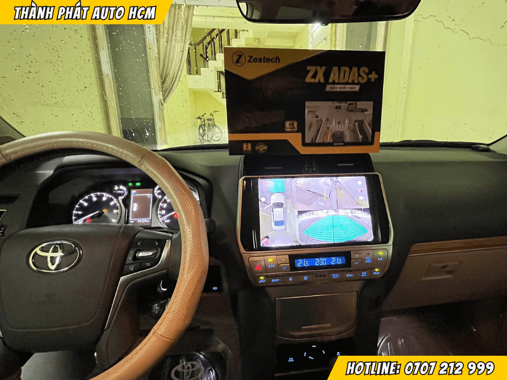 Màn Hình ZX ADAS+ Toyota Prado 2020