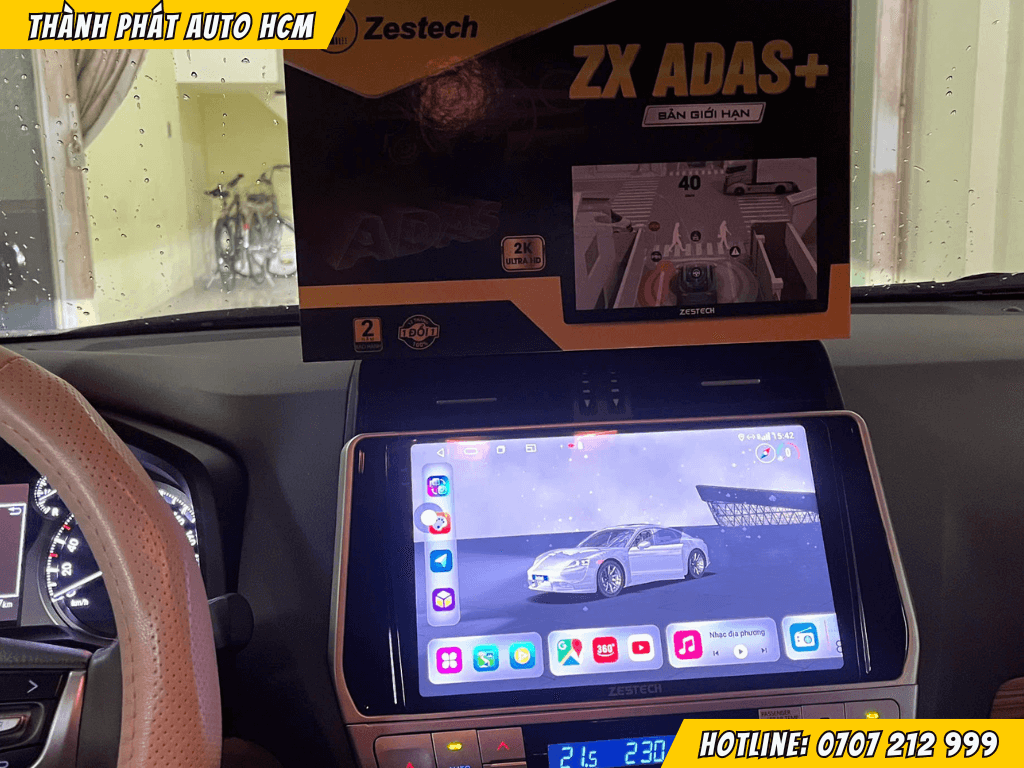Màn Hình ZX ADAS+ Toyota Prado 2020