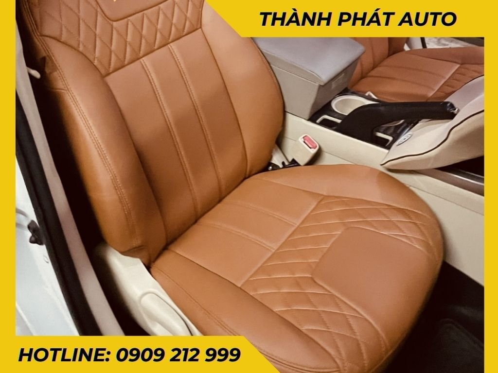 bọc ghế da ô tô VinFast Limo Green