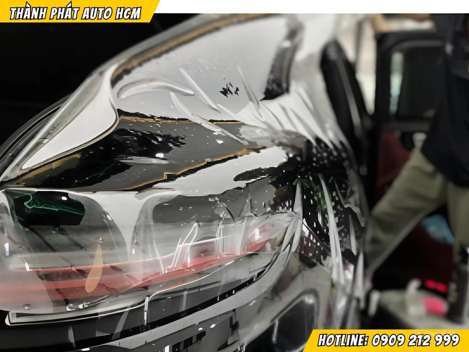 Dán PPF Limo Green lưu động 