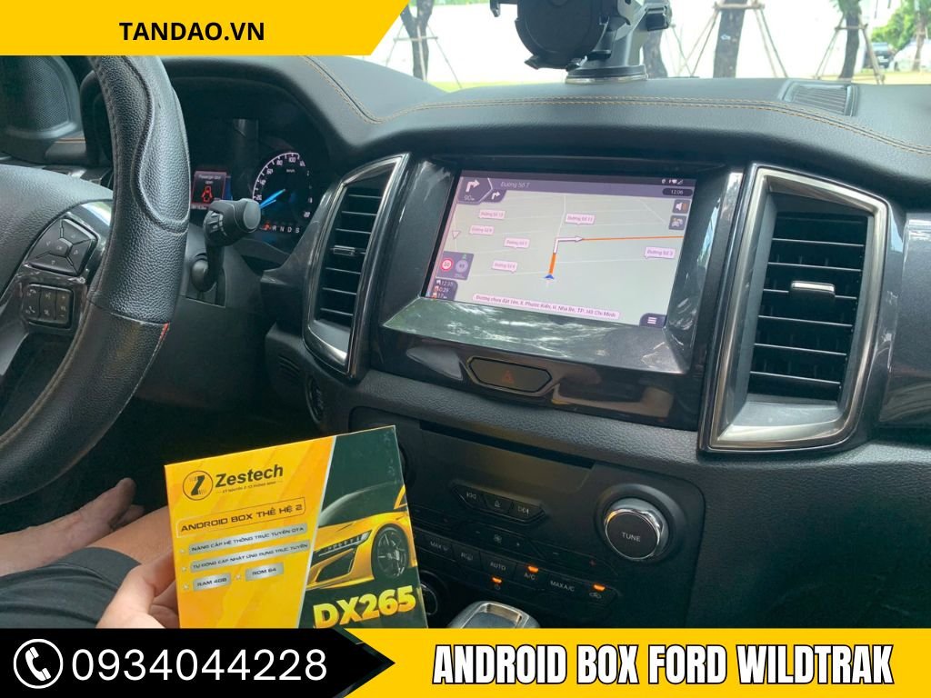 Android box DX265 cho Wildtrak