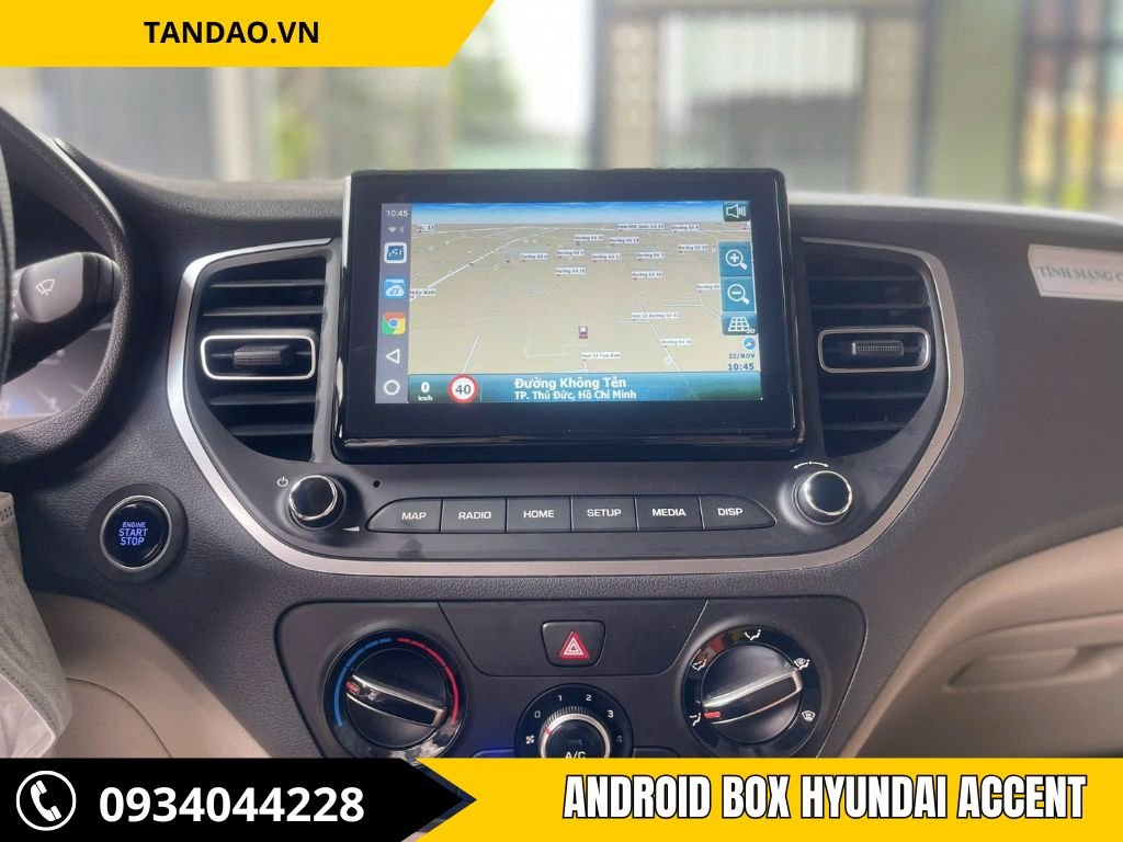 Android Box Xe Hyundai Accent – Hiện Đại