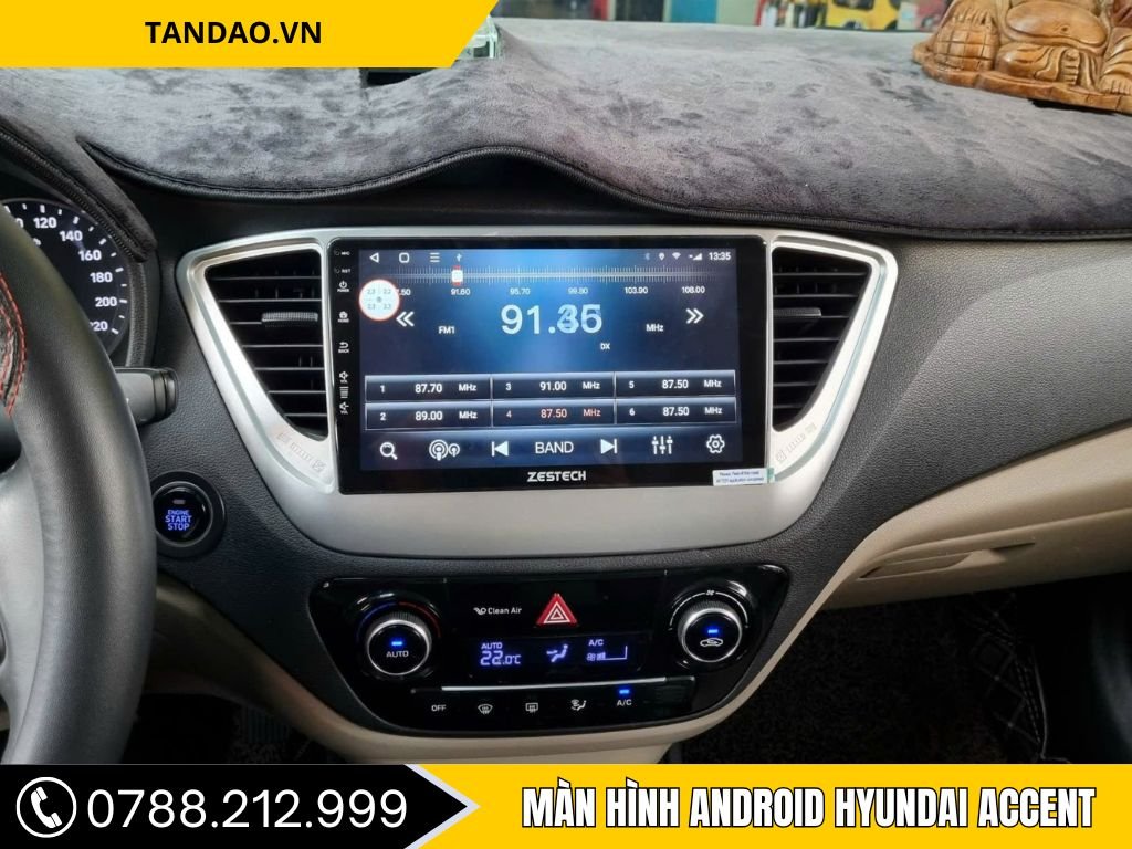 Màn Hình Hyundai Accent 2018-2020