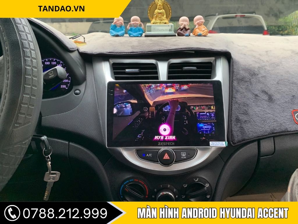 Màn hình Hyundai Accent 2013-2016