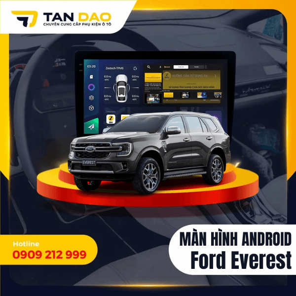 Màn Hình Android Cho Xe Ford Everest