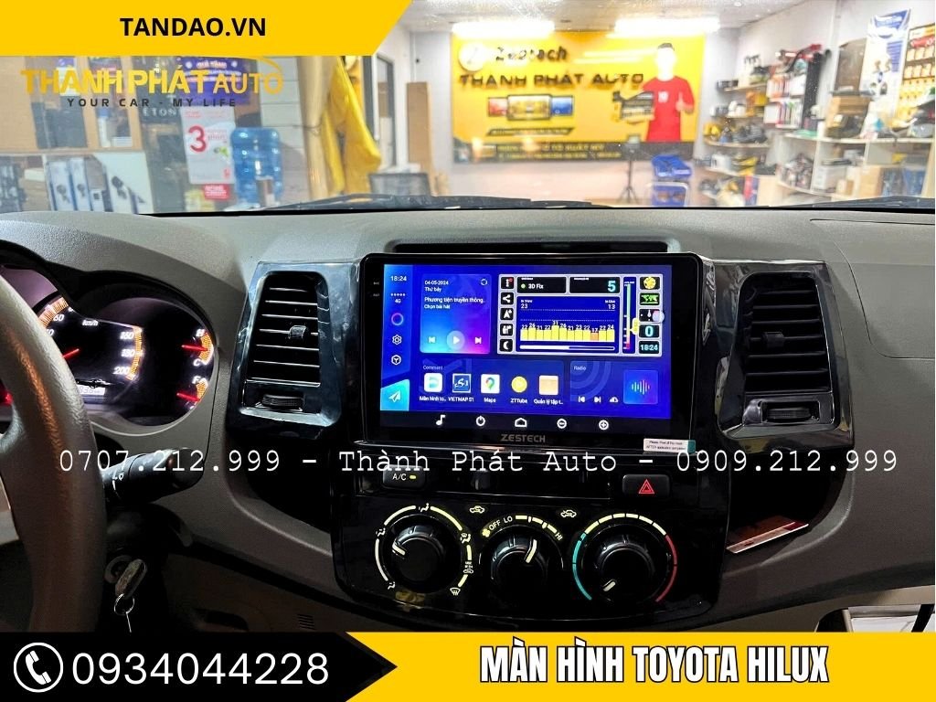 Màn Hình Android Toyota Hilux