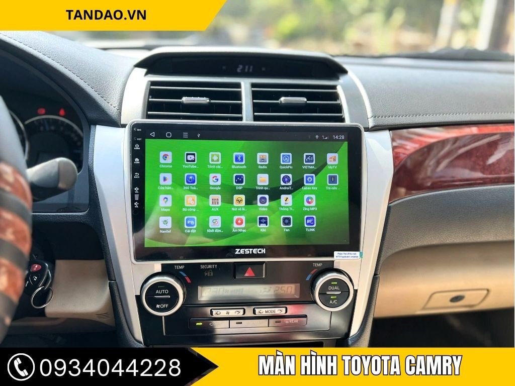 Hình Ảnh Màn Hình Toyota Camry 