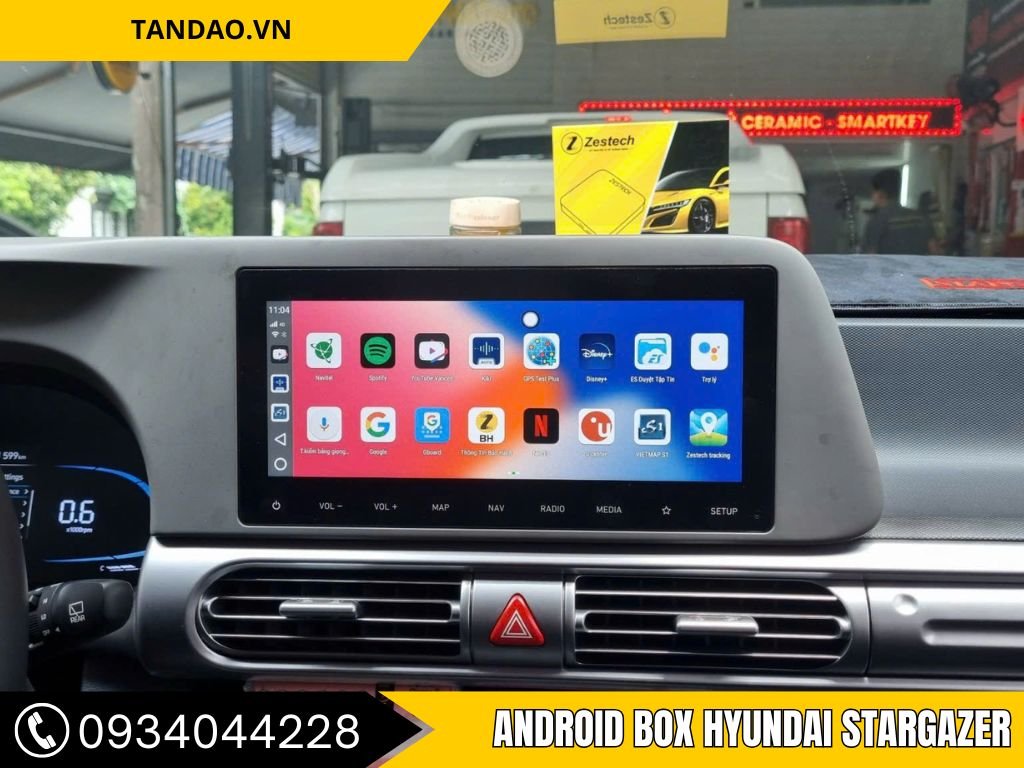Android Box Xe Hyundai Stargazer - Cắm Là Dùng, Giá Tốt
