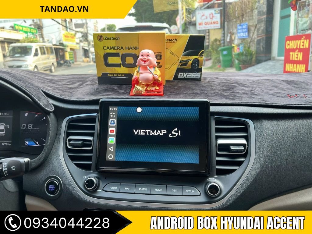 Android box DX265 xe Accent