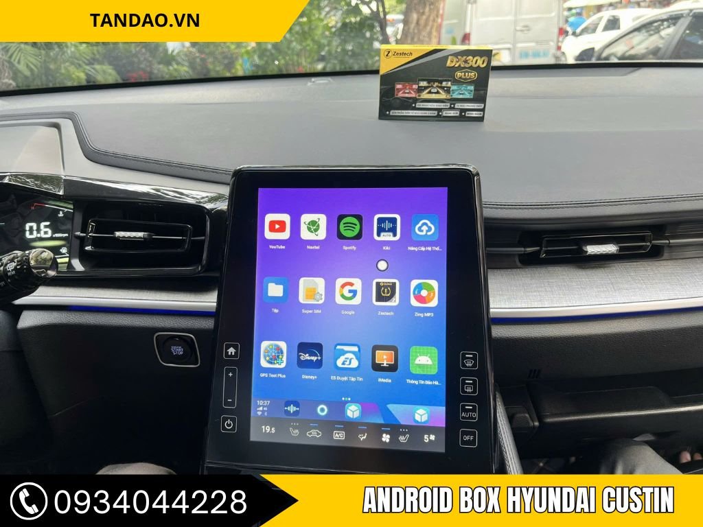 Android Box Xe Hyundai Custin – Lắp Nhanh, Giữ Nguyên Zin