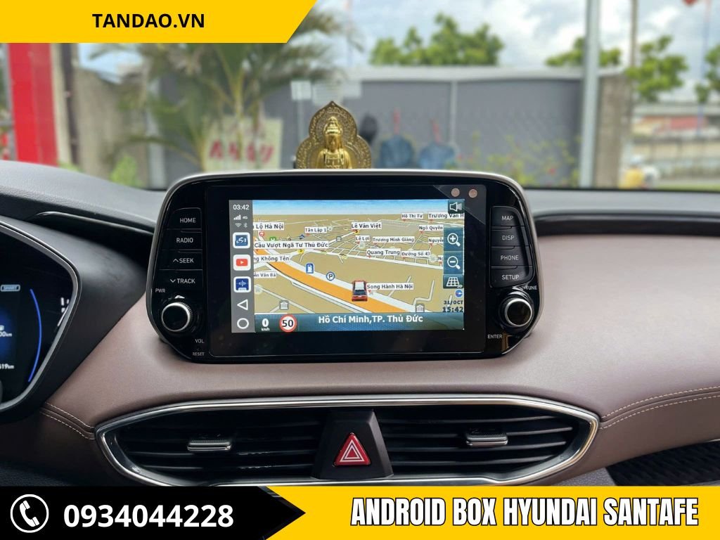 Android Box Xe Hyundai Santafe 