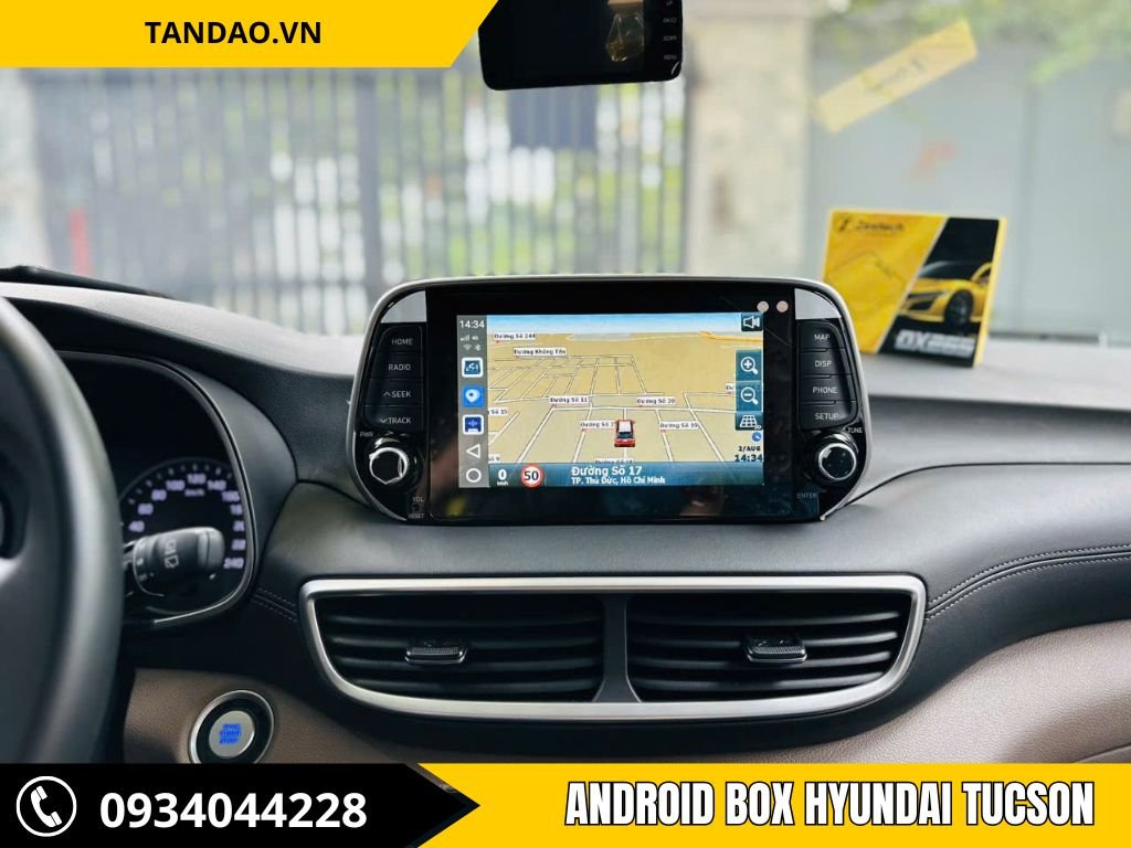 Android Box Xe Hyundai Tucson - Nâng Cấp Trải Nghiệm
