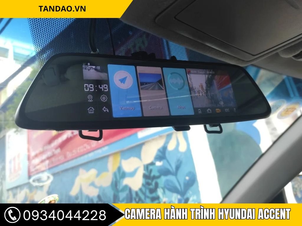 camera hành trình Hyundai Accent