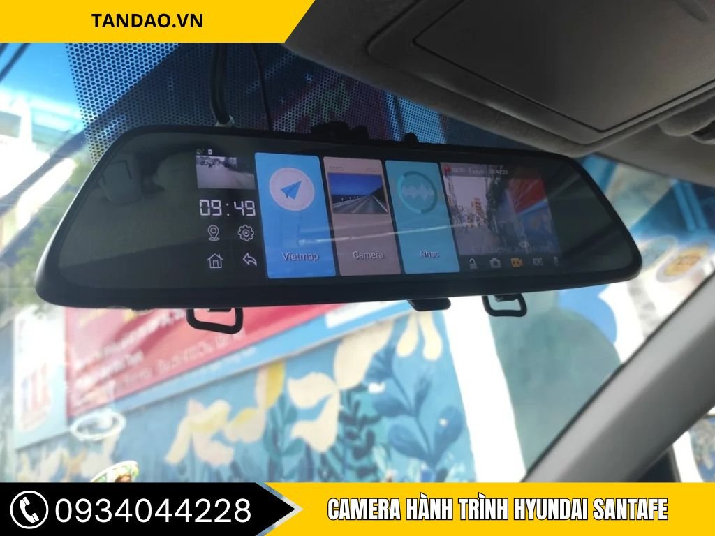 Camera Hành Trình Cho Hyundai Santafe