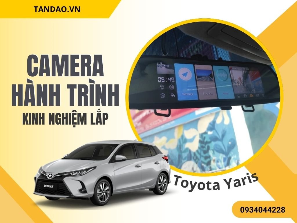 camera hành trình Toyota Yaris