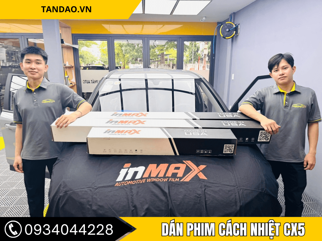 Dán phim cách nhiệt xe CX5
